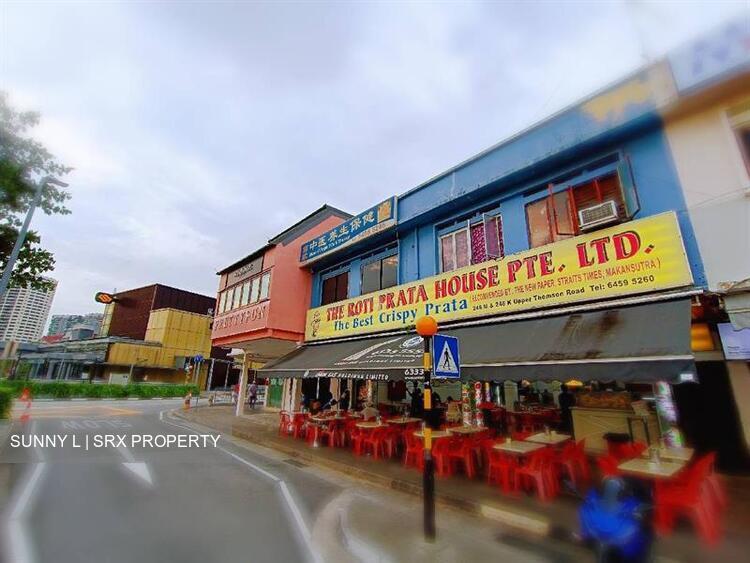 Prime L2 Retail next to 
Upper Thomson MRT (D20), Shop House #625051521